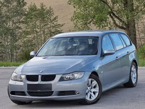BMW 320 d Braun Leder