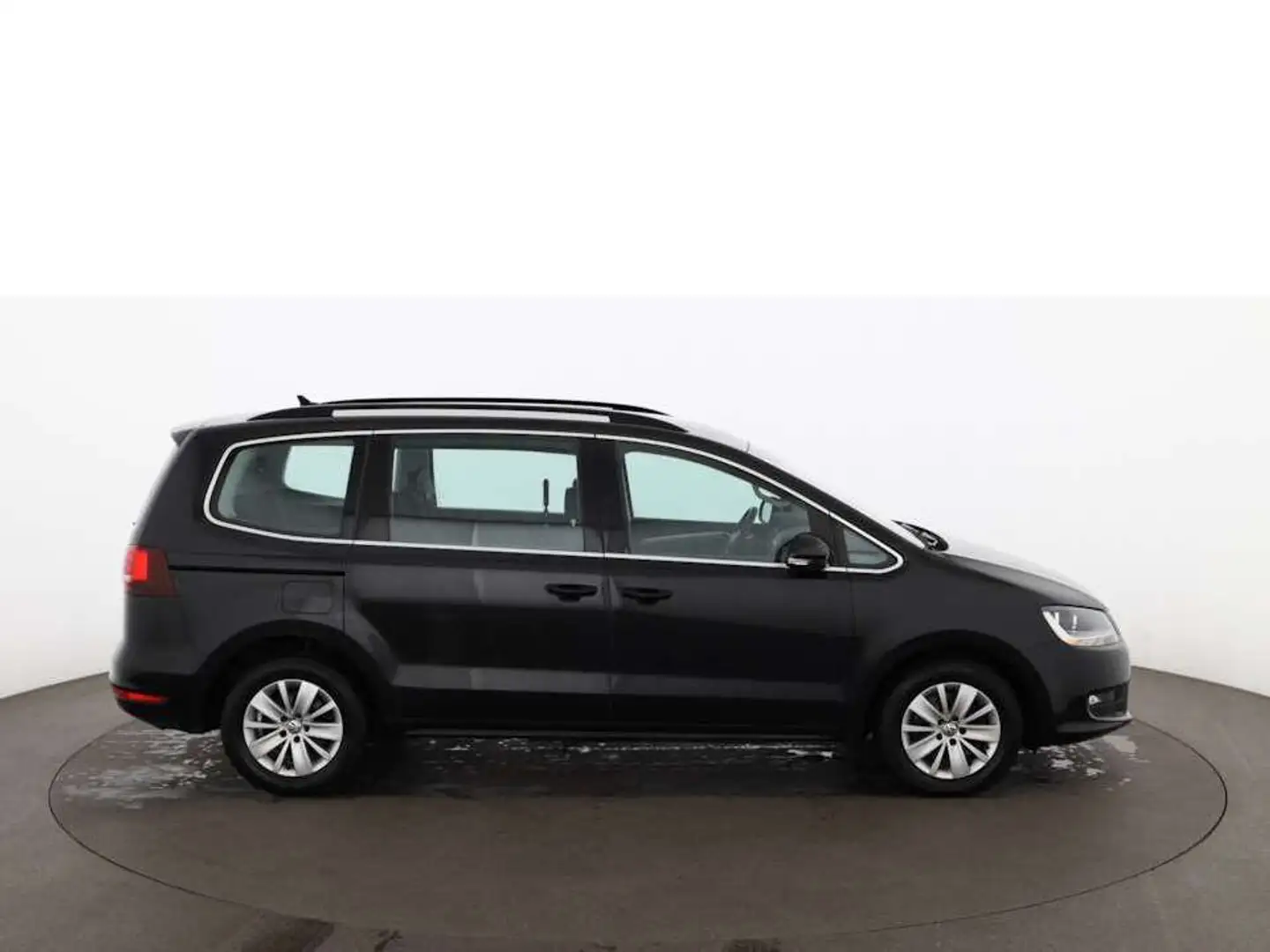 Volkswagen Sharan 2.0 TDI Comfortline 7-SITZER NAVI SITZHZG Чорний - 2