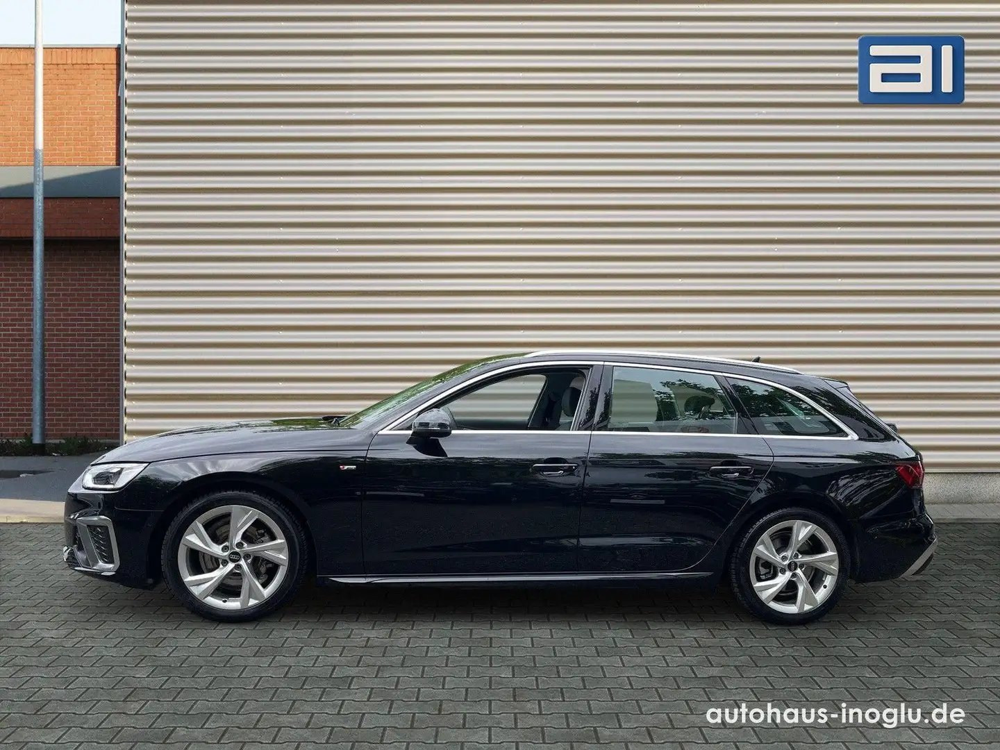 Audi A4 35 TFSI S line S tronic Navi+Leder+R-Kam+ACC+ Schwarz - 2