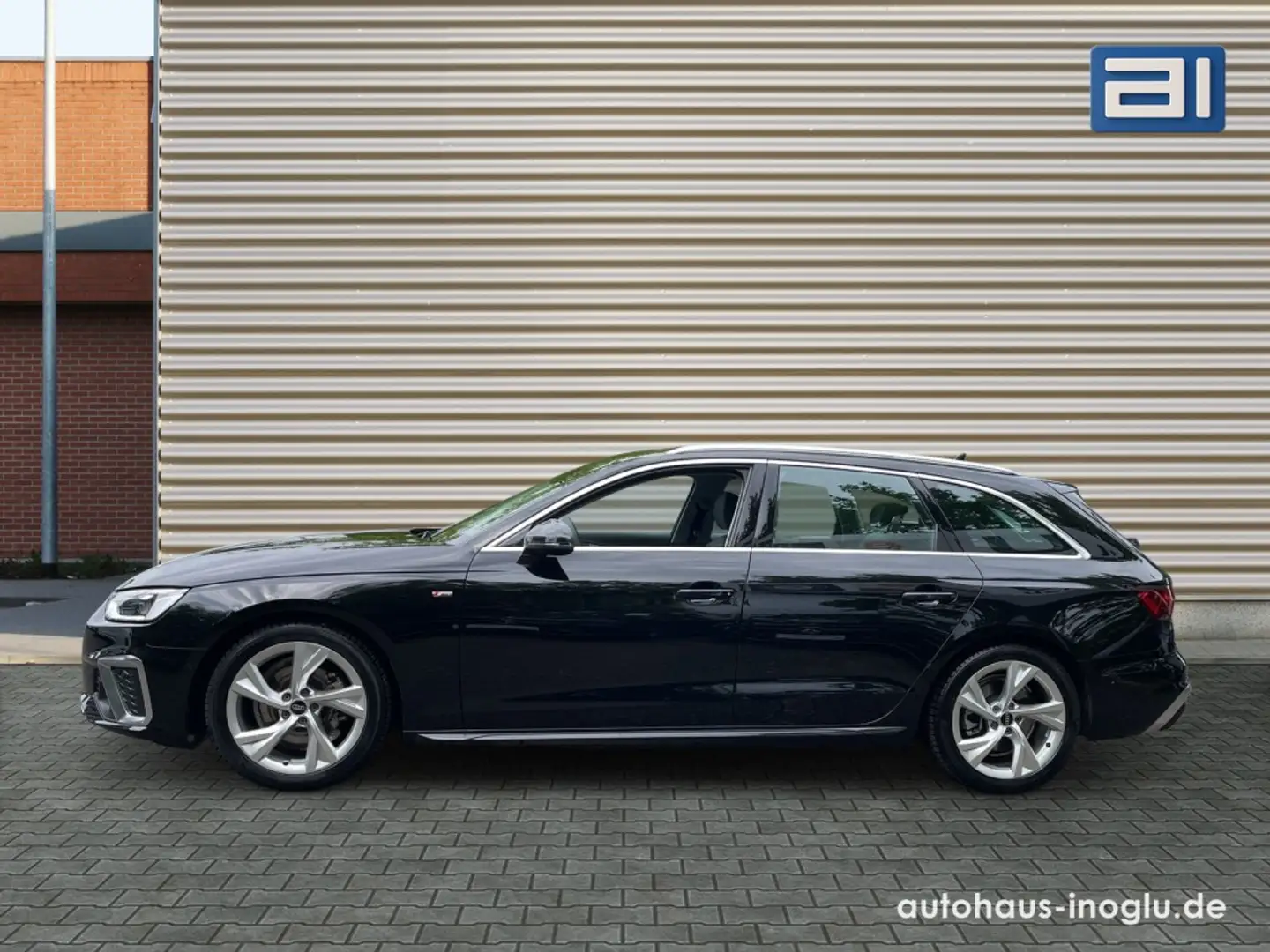 Audi A4 35 TFSI S line S tronic Navi+Leder+R-Kam+ACC+ Schwarz - 2