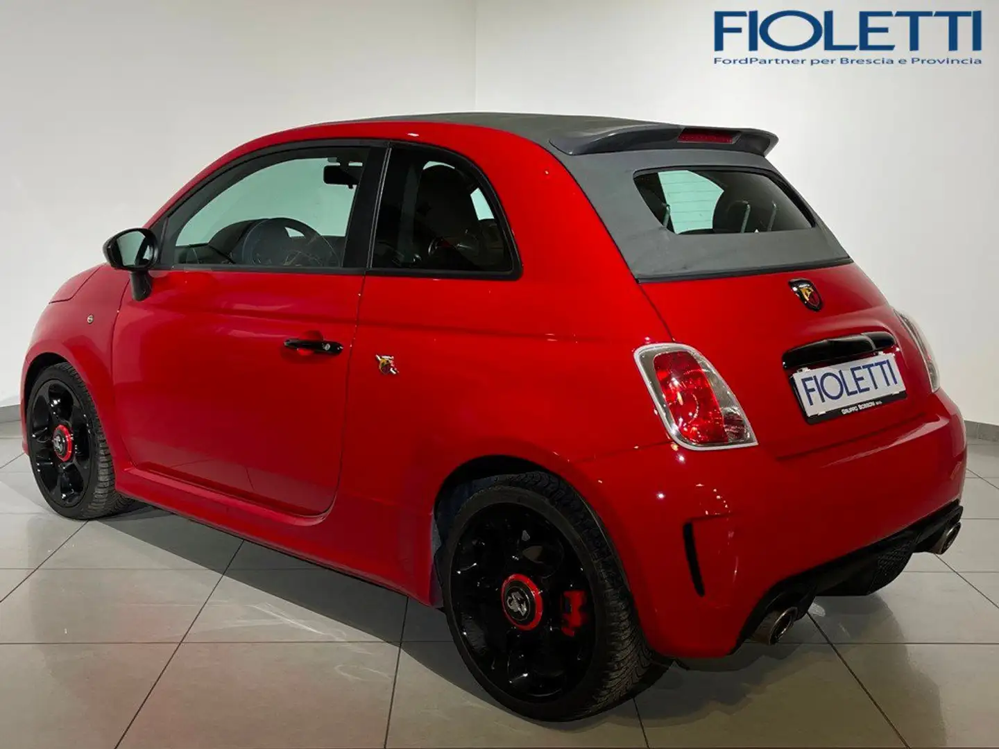 Abarth 500 C 1.4 TURBO T-JET Rosso - 2