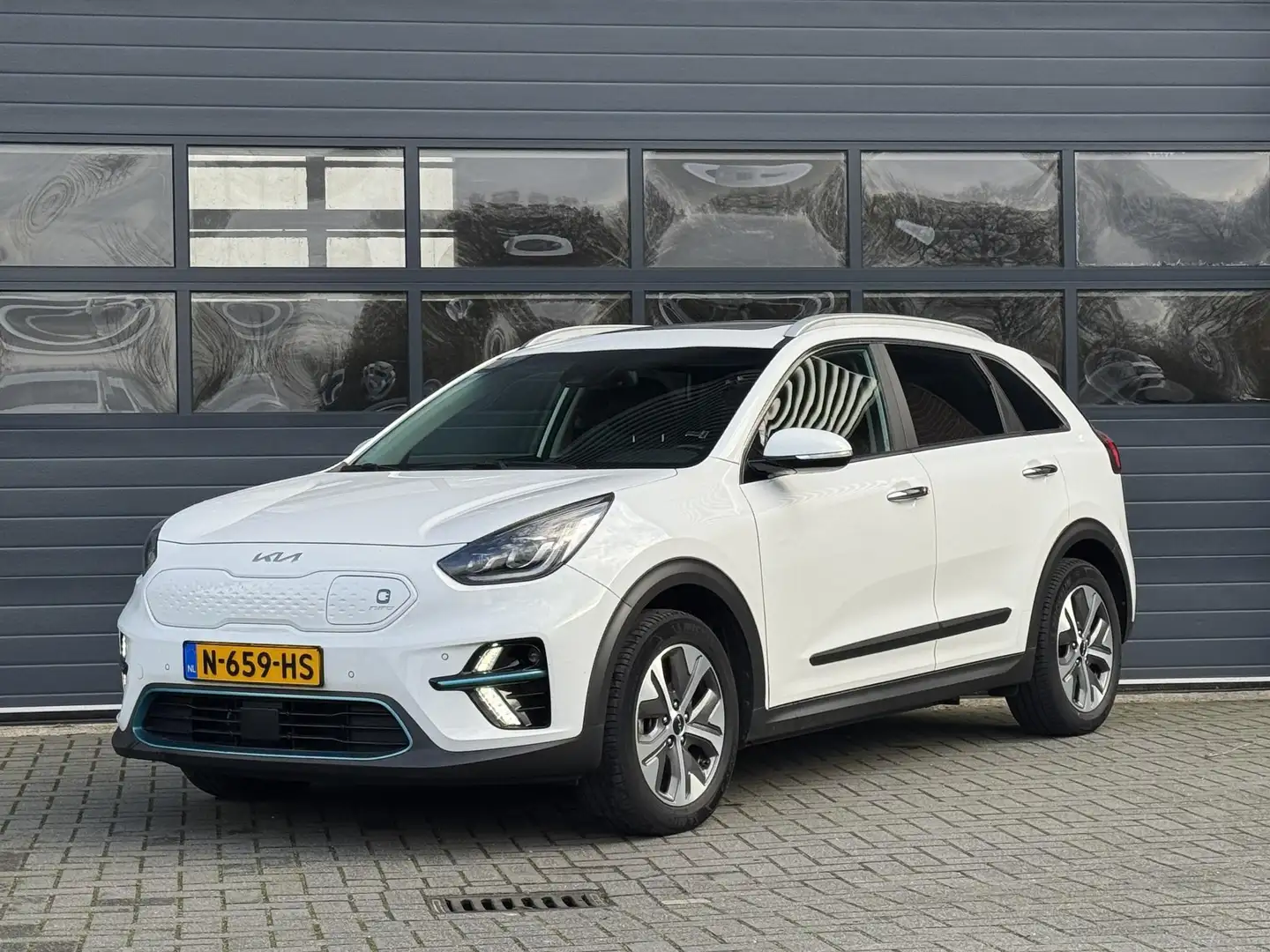 Kia e-Niro DYNAMICPLUSLINE 64 KWH I 3 FASE LADEN I 100% SOH I Weiß - 1