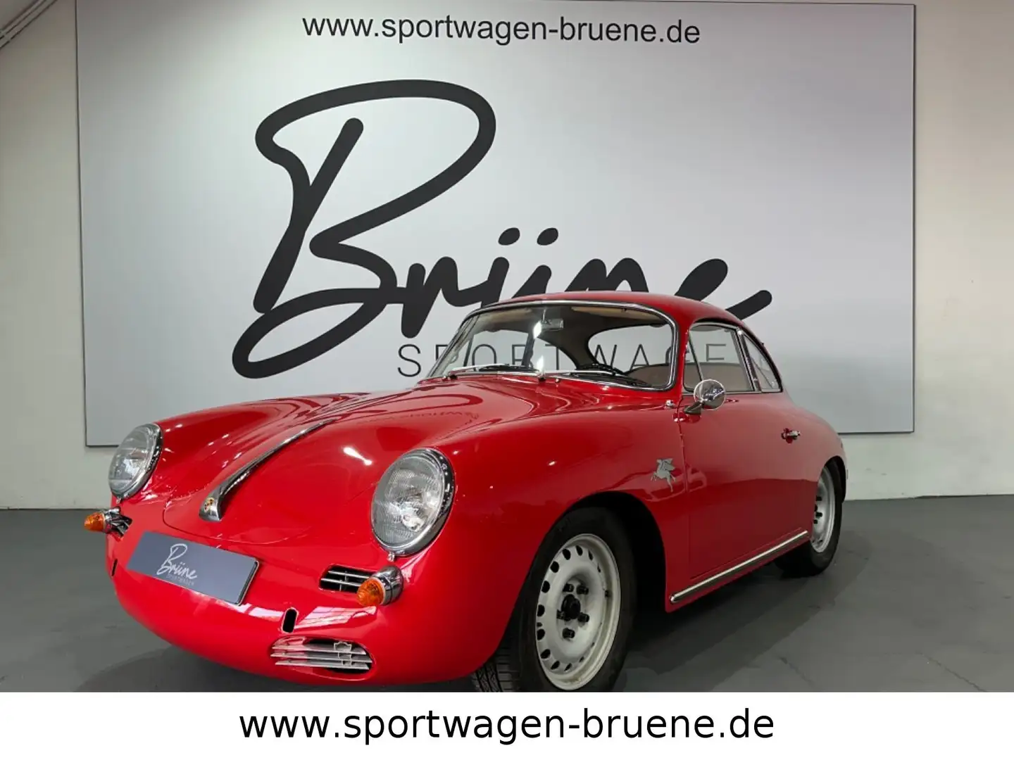 Porsche 356 C Coupe mit top Historie aus 2.Hand Rot - 1