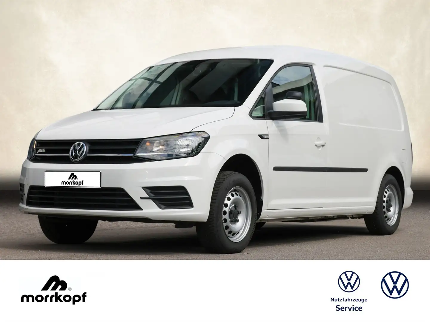 Volkswagen Caddy Maxi eABT +WERKSTATT+SORTIMO+ Klima Navi ZV Blanc - 1