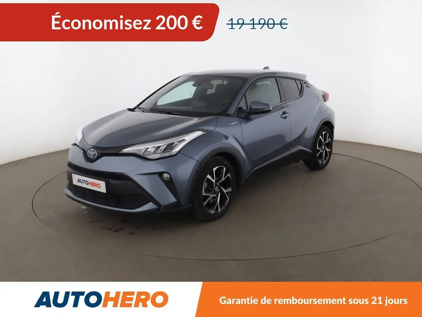 Toyota C-HR 2.0 Hybride Edition Gris - 1