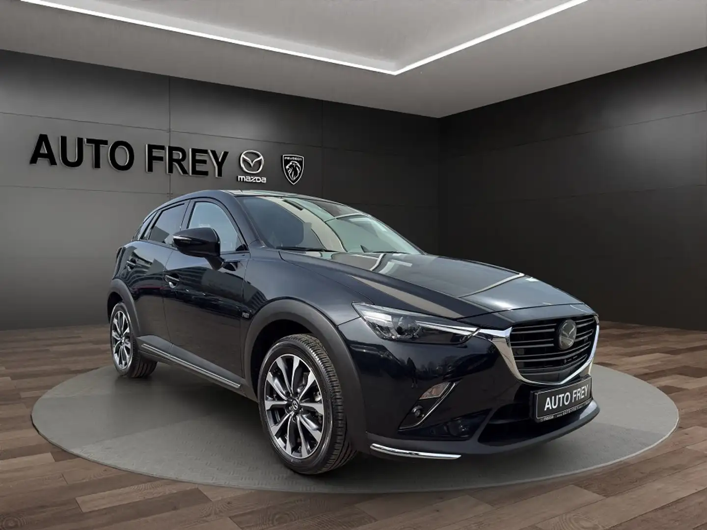 Mazda CX-3 121PS Selection AT+ 360°+AHK+DUK-P+TEC-P+LEDER+KLI Schwarz - 1