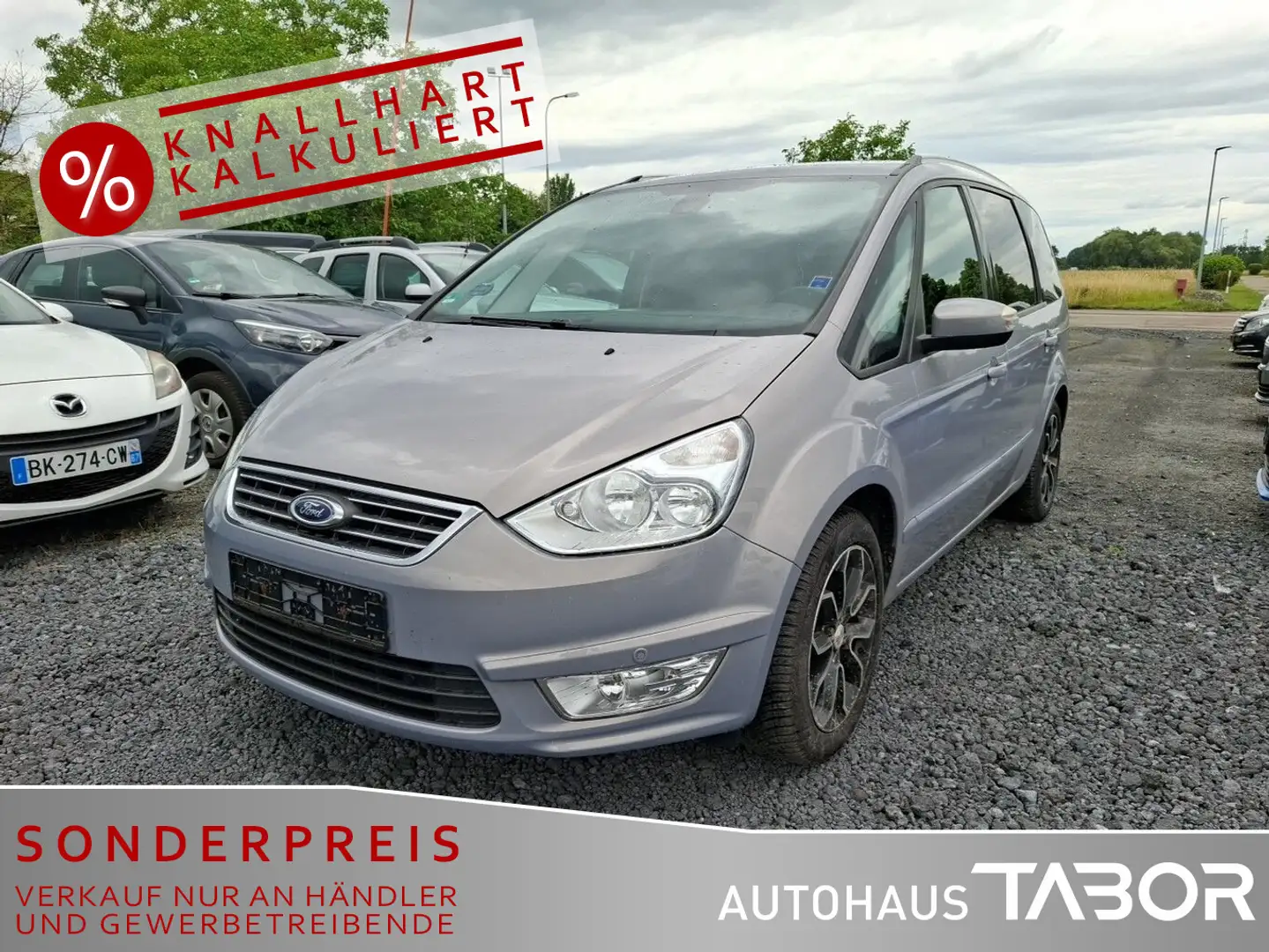 Ford Galaxy 1.6 TDCi Navi PDC AHK SHZ GRA LM MFL Gris - 1