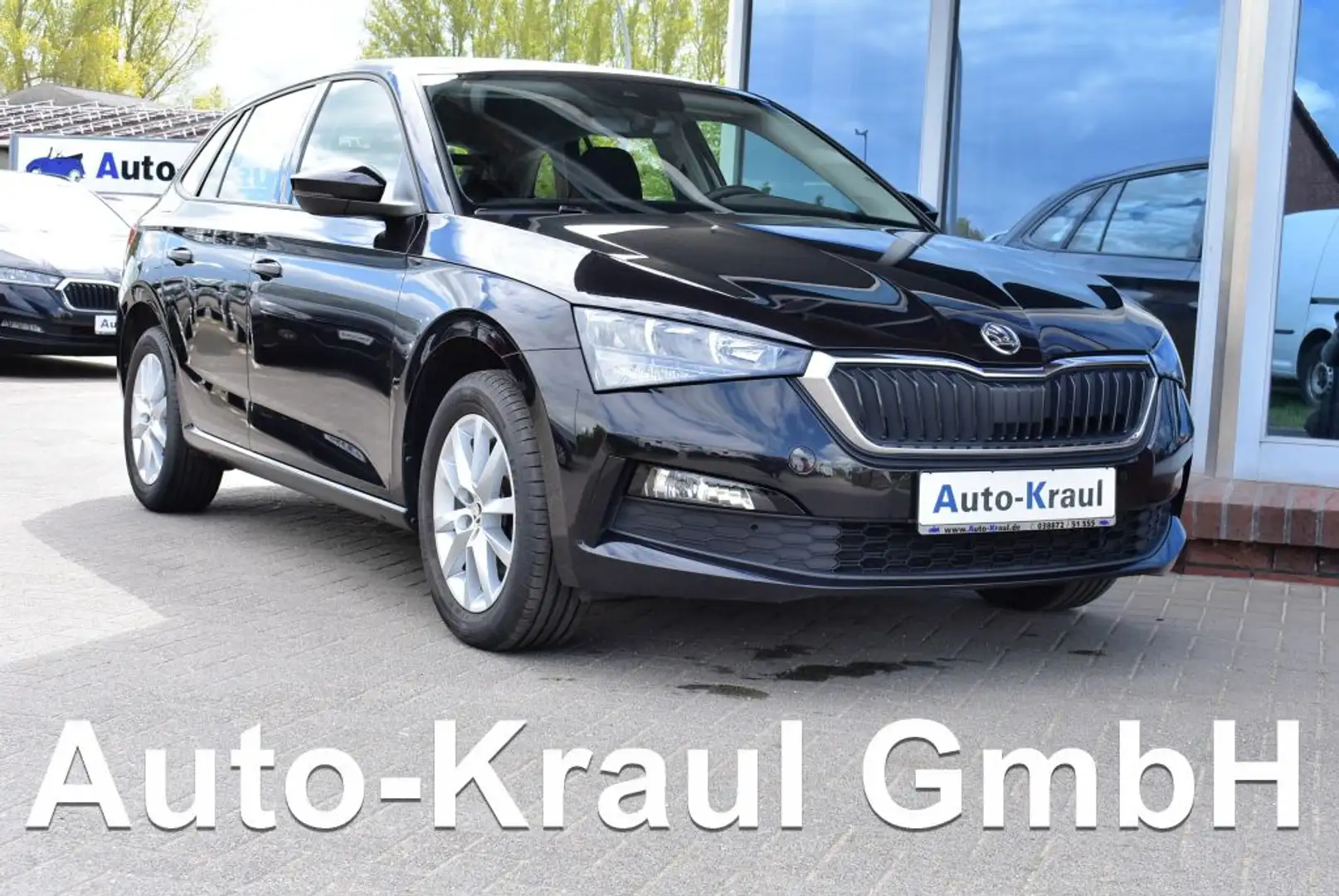 Skoda Scala 1.0 TSI Ambition LED-Scheinwerfer Navi PDC Sitzhei Schwarz - 1