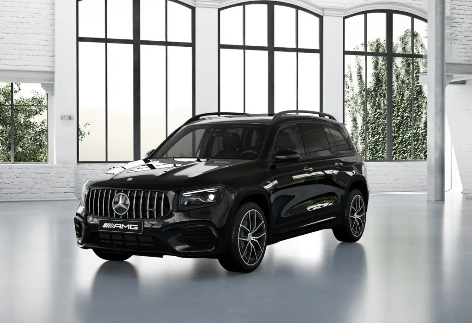 Mercedes-Benz GLB 35 AMG 4M AMG-Sport+Pano+MLB+Night+Ambiente+360 Schwarz - 2