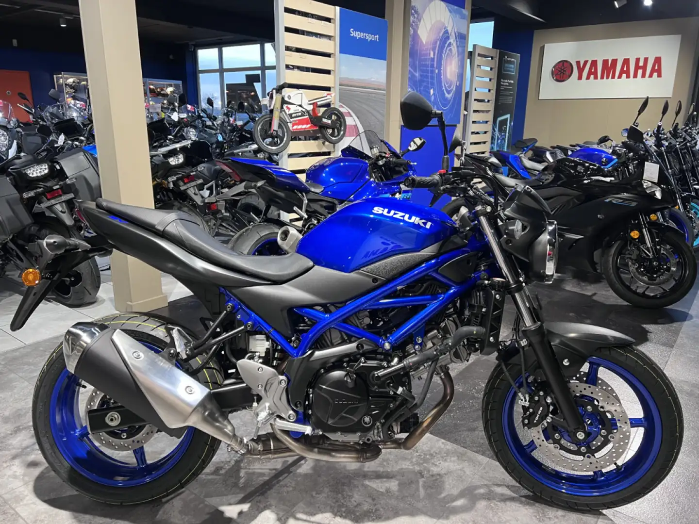 Suzuki SV 650 Bleu - 1