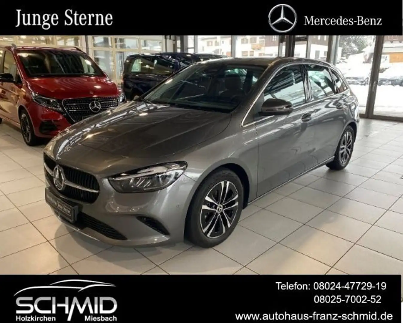 Mercedes-Benz B 200 Progressive Adv STHZG ele Sitze Easy RFKPa Grau - 1