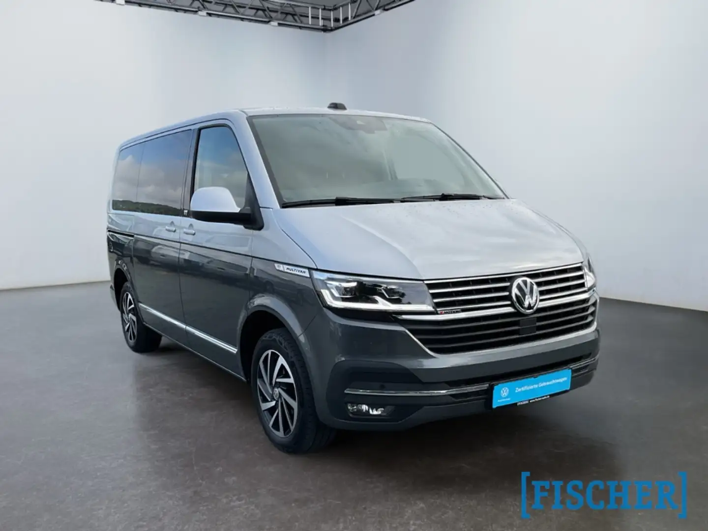 Volkswagen T6.1 Multivan 2.0TDI 4Motion DSG Comfortline kurz KR AHK LED Nav Grau - 2