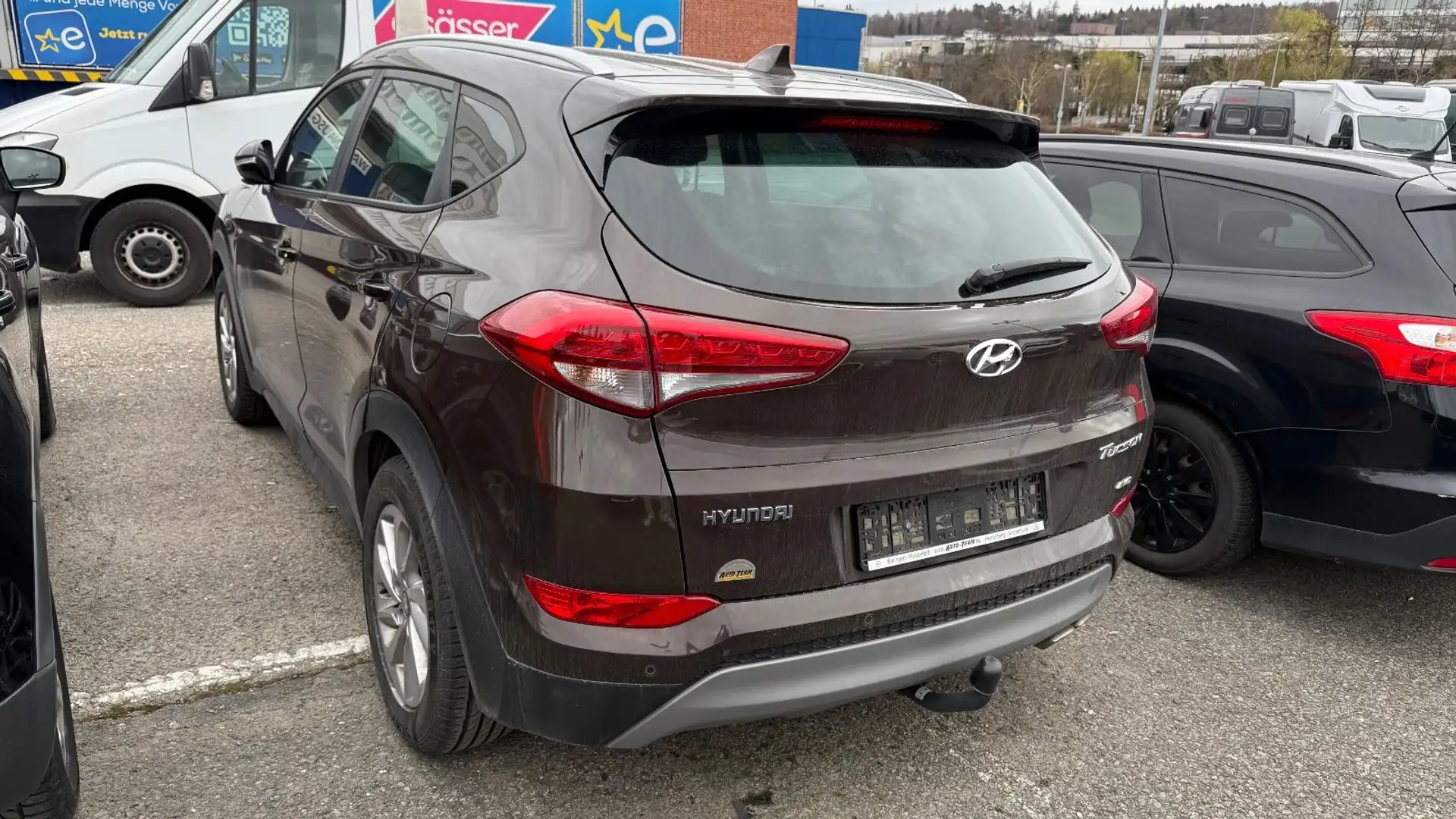 Hyundai TUCSON Advantage 4WD, Euro 6, 88.000 KM,AHK,Navi Braun - 2