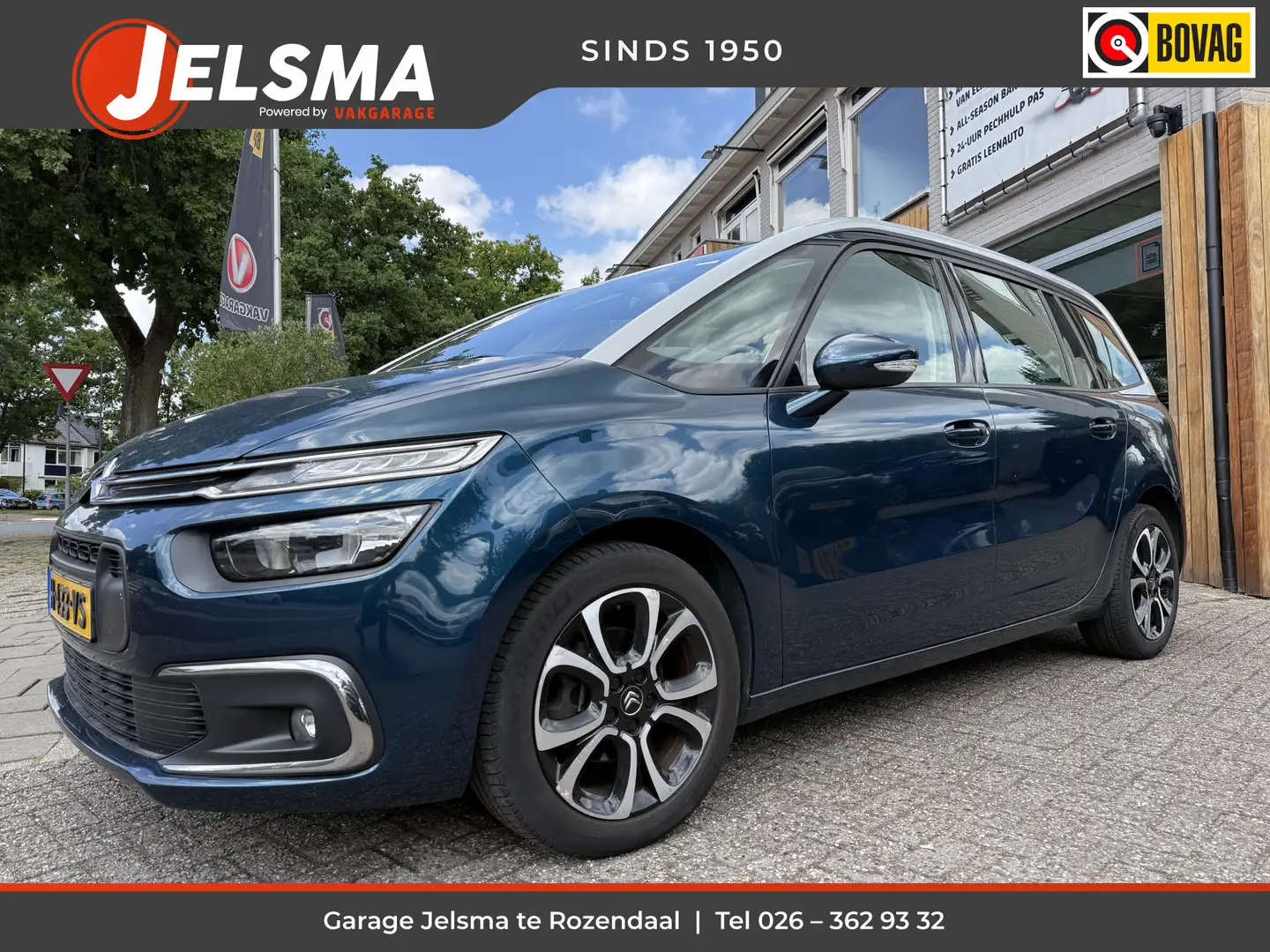 Citroen Grand C4 SpaceTourer 130pk PT Aut. Business 7p., Navi | Camera | Trekha Blauw - 1