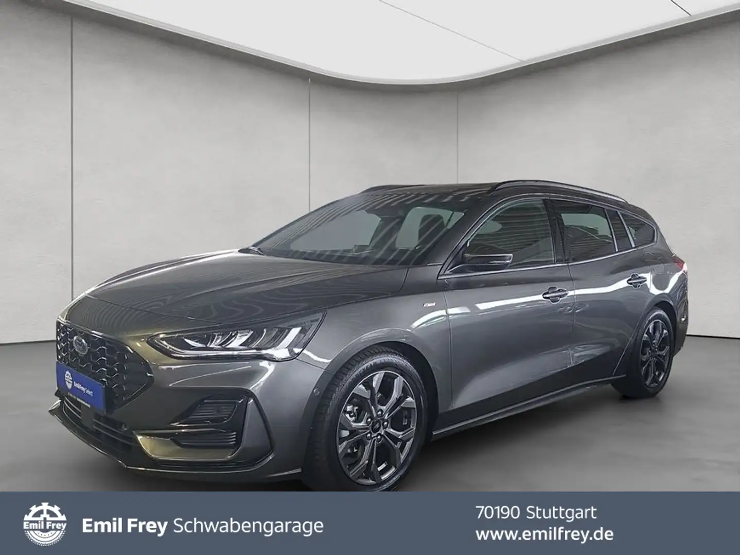Ford Focus Turnier 1.0 EcoBoost Hybrid Aut. ST-LINE X Grau - 1
