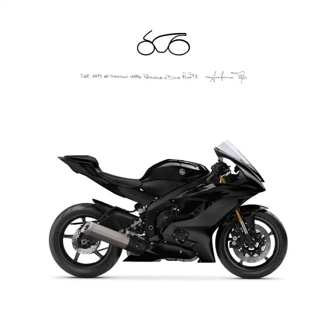 Yamaha YZF-R6 Race 2025 Nero - 1