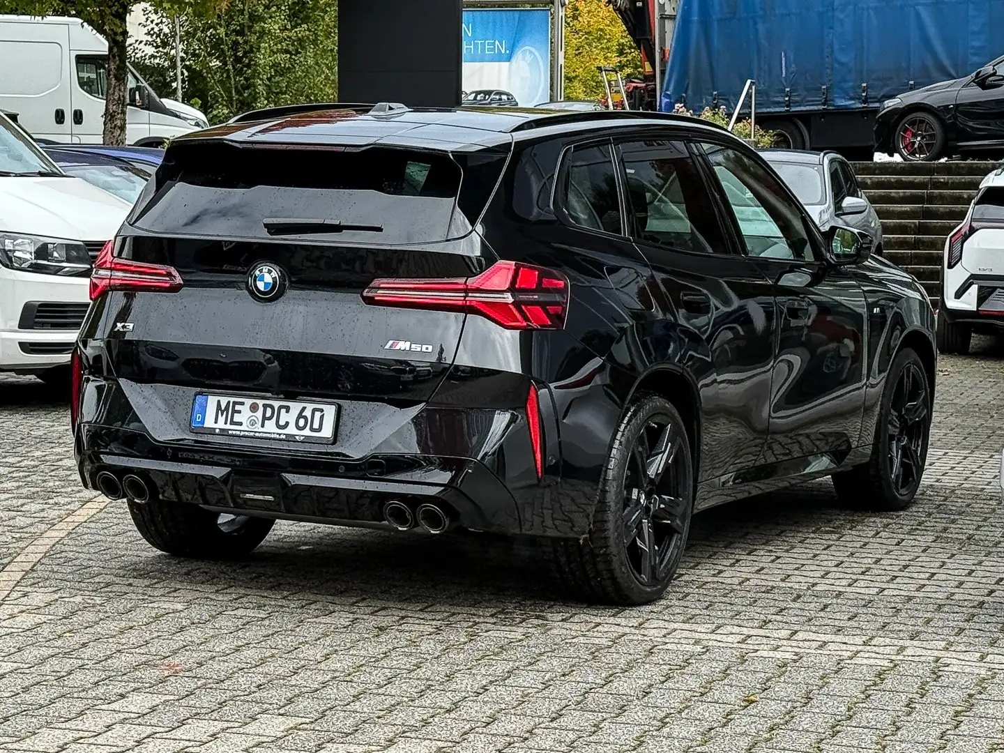 BMW X3 M 50 xDrive MSport PANO HK HiFi AHK LED DAProf Schwarz - 2