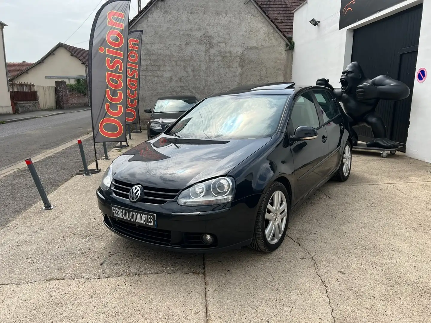 Volkswagen Golf V 2.0 FSI 150 CARAT TIPTRONIC 5P A SAISIR Czarny - 1