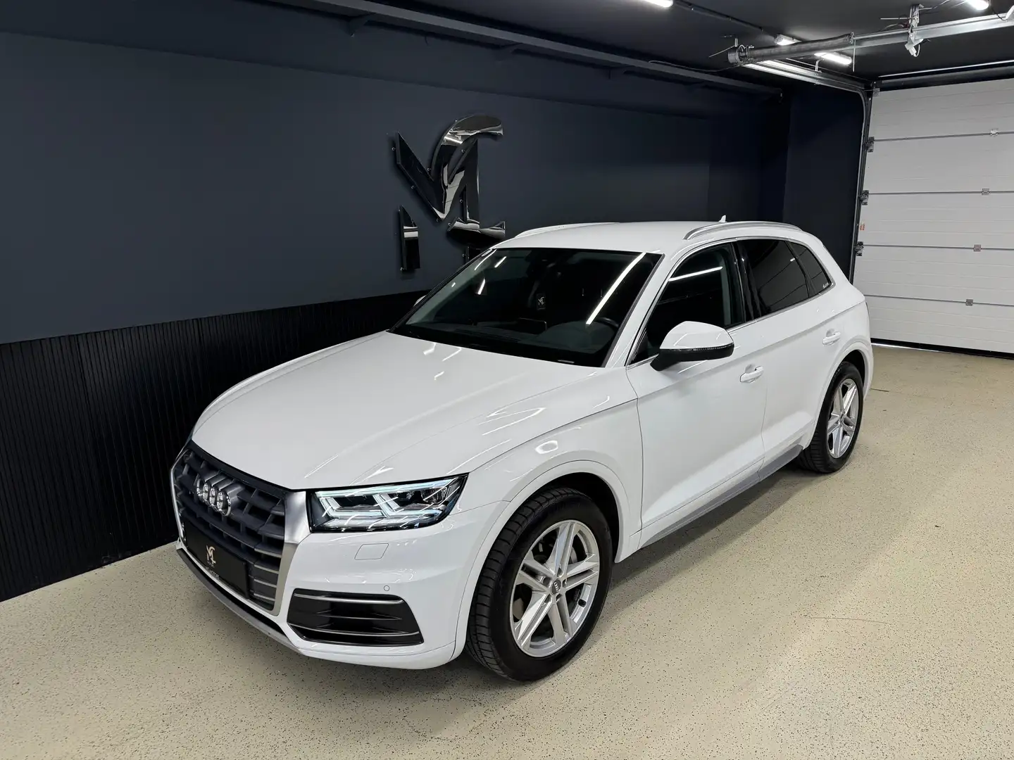 Audi Q5 2,0TDI`QUATTRO`S-TRONIC`LUFT`DIGITACHO`LED`PDC`NAVI`TEMP.`KLIMA`ALCANTARA Weiß - 1