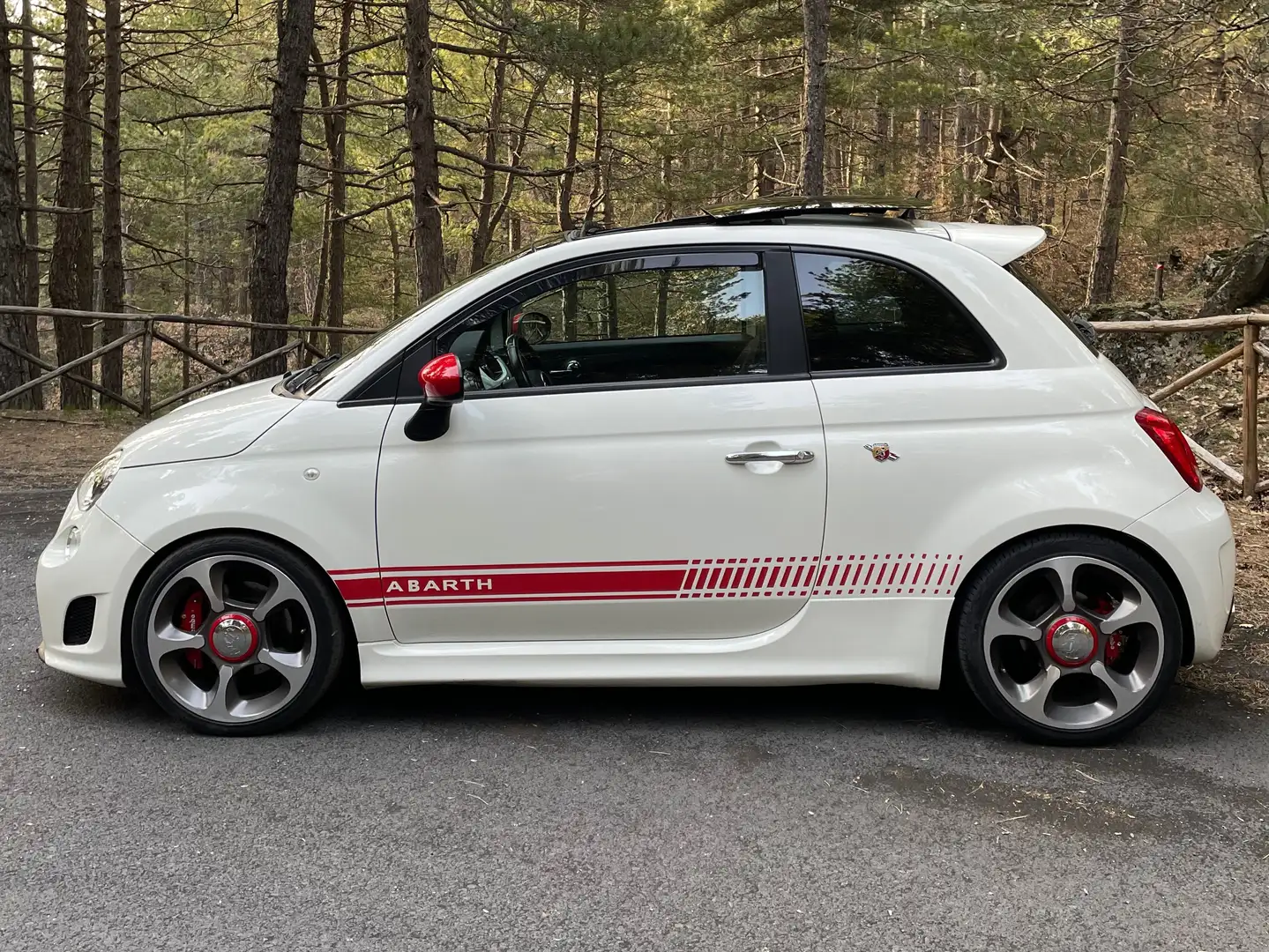 Abarth 500 500 1.4 16v turbo t-jet 135cv Bianco - 1