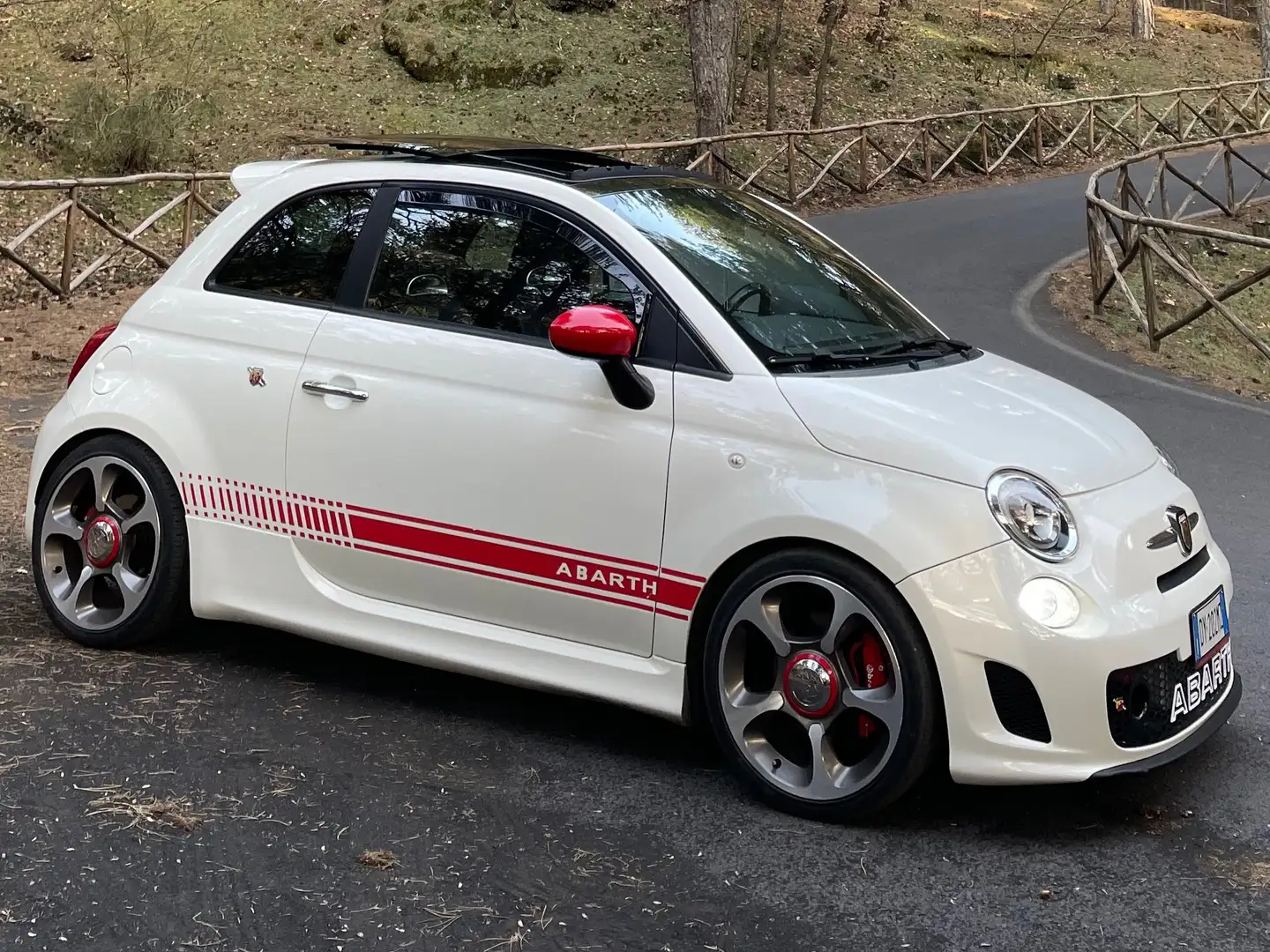 Abarth 500 500 1.4 16v turbo t-jet 135cv Bianco - 2
