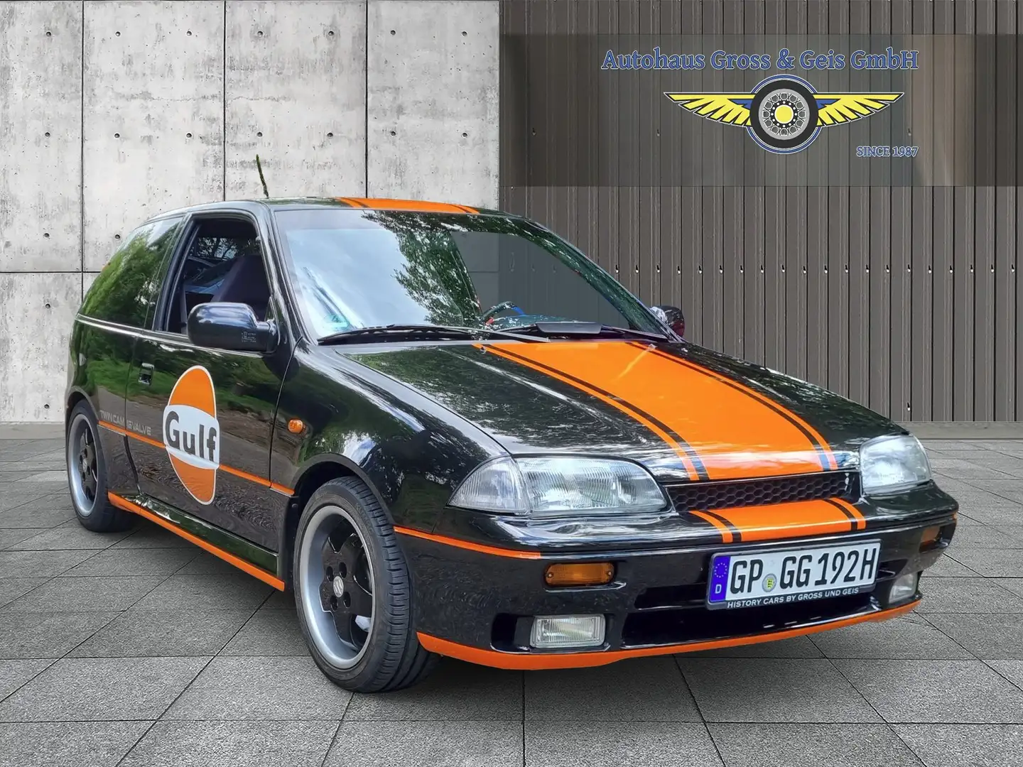 Suzuki Swift Swift 1.3 GTi Twin- Cam 16 V Ur-Modell Schwarz - 2