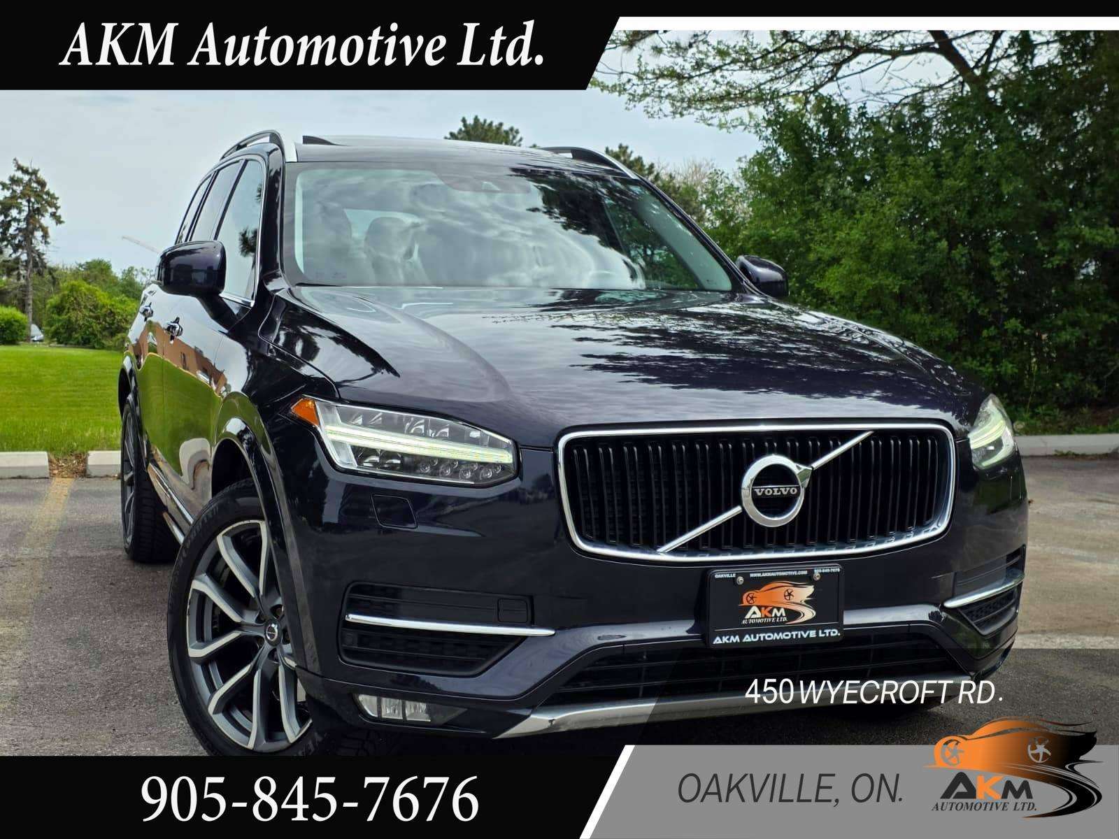 2017 Volvo XC90 AWD 5dr T6 Momentum 7-Passenger, Accident Free