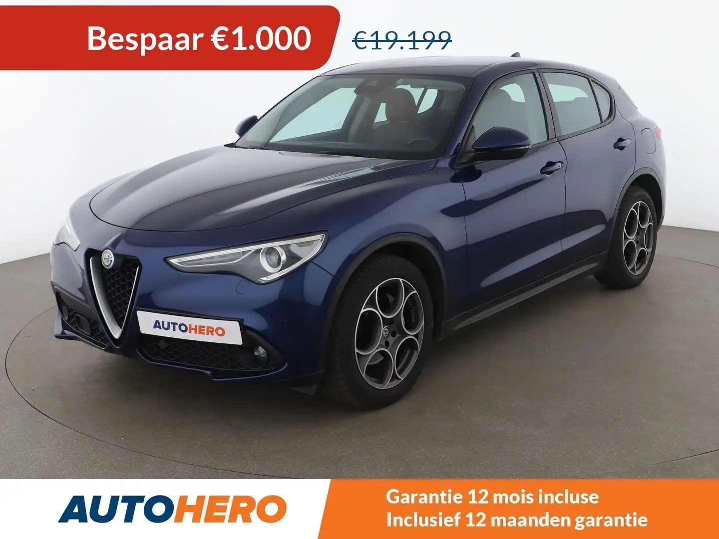 Alfa Romeo Stelvio 2.2 JTDM Super 2WD Blauw - 1