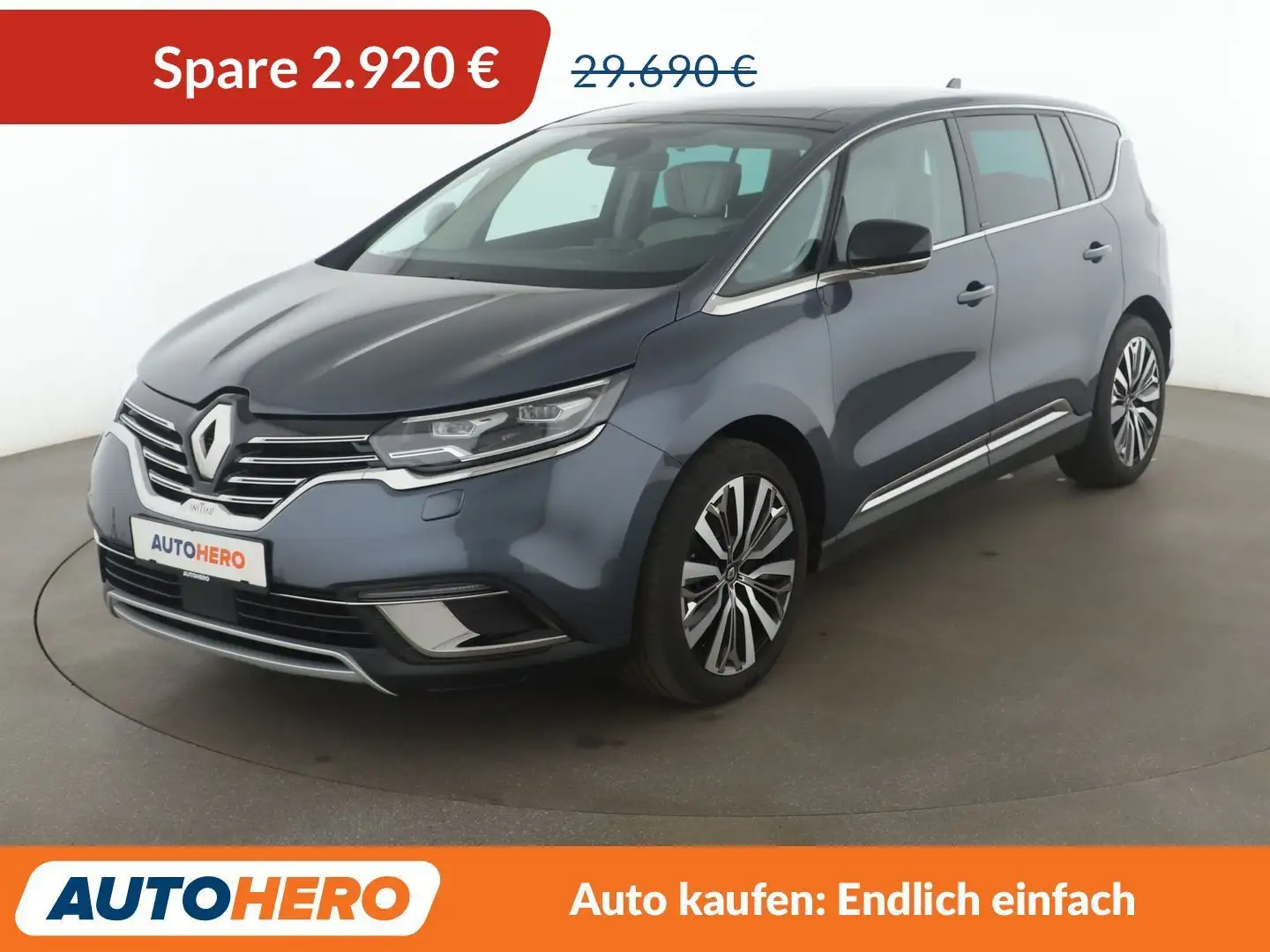 Renault Espace 1.8 TCe Initiale Paris Aut.*NAVI*LED*CAM*SHZ*LHZ* Grau - 1