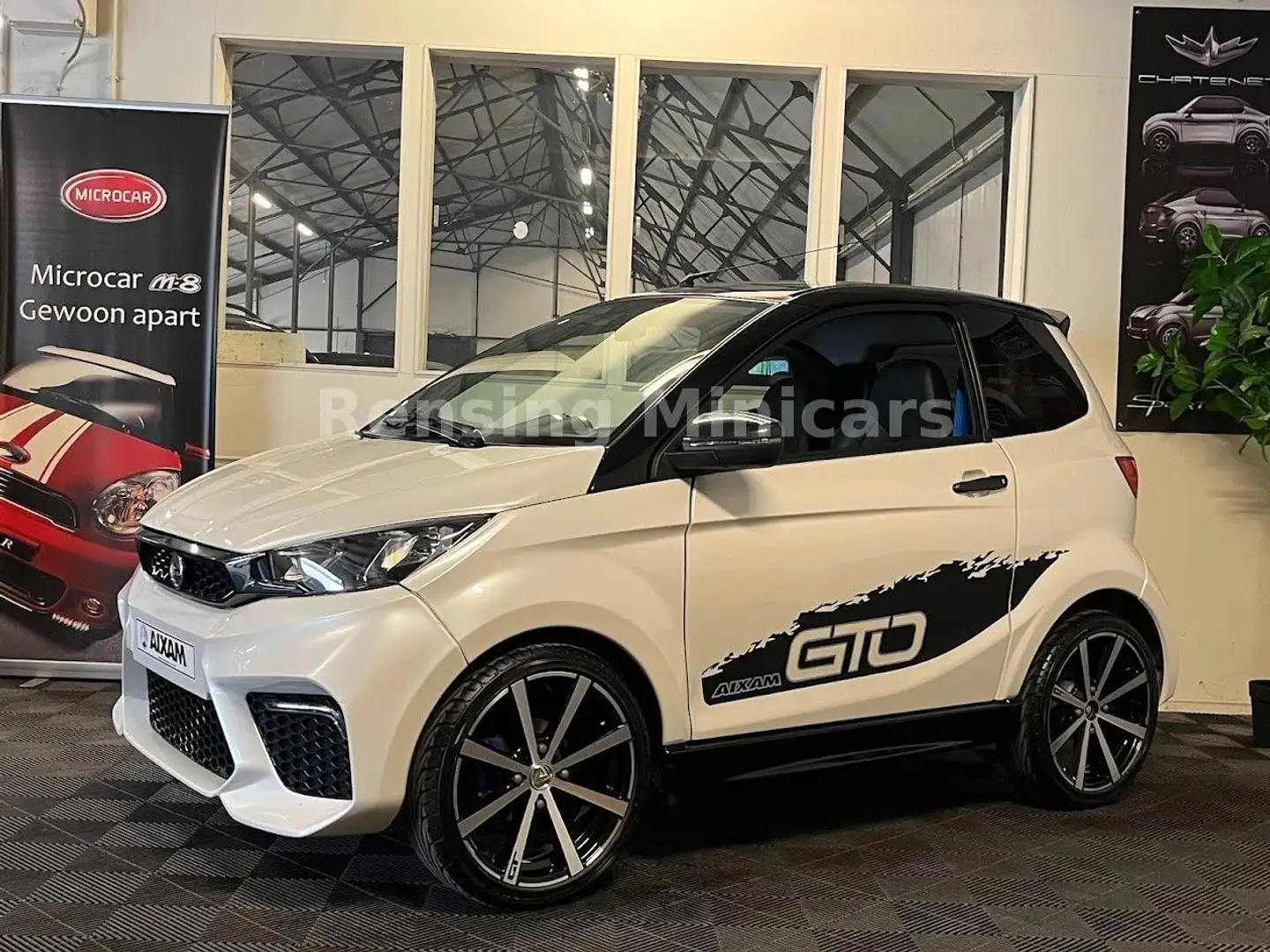 Aixam GTO SPORT 8 PS Mopedauto Microcar 45 KM Blanco - 1