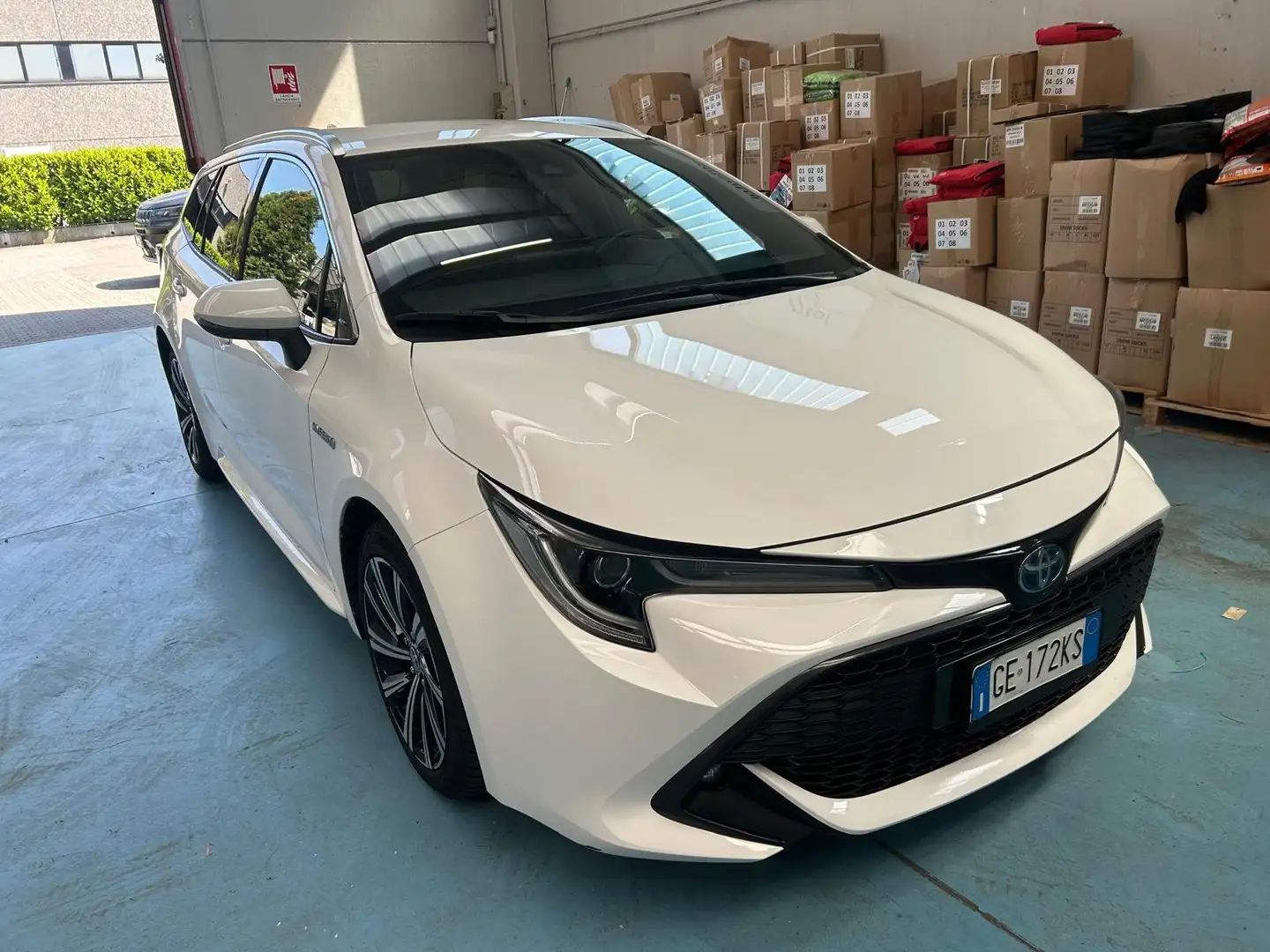Toyota Corolla Corolla Touring Sports 2.0h Style cvt Blanc - 2