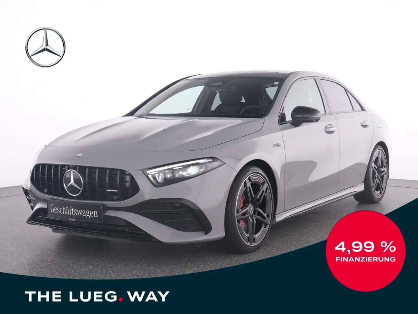 Mercedes-Benz A 35 AMG 4M Lim NIGHT+DESIGN+STANDHZG+HUD+PANO++ Grigio - 1