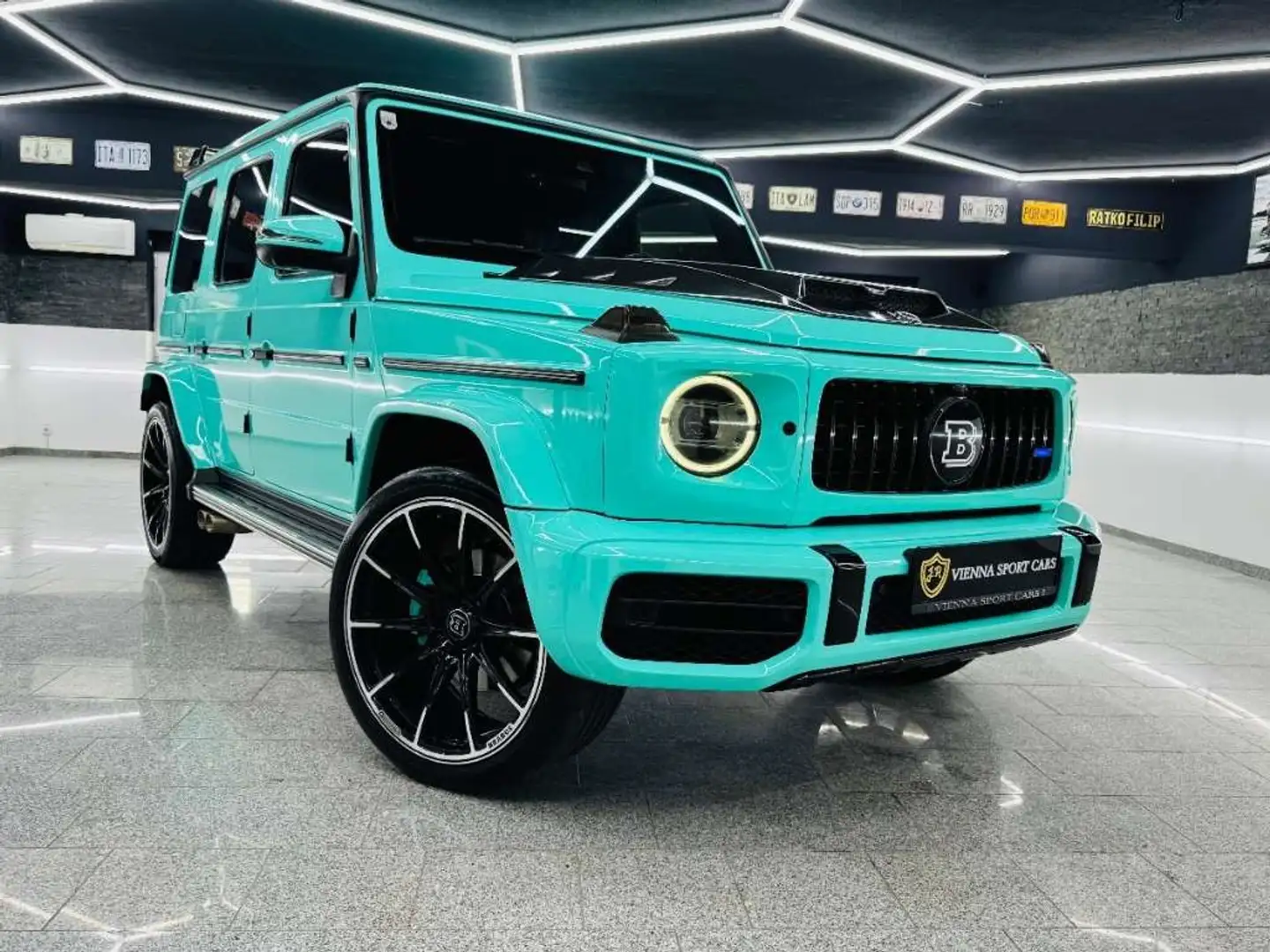 Mercedes-Benz G 500 4MATIC Aut.*Tiffany-Brabus-Carbon-Bodykit*Traum... Noir - 1