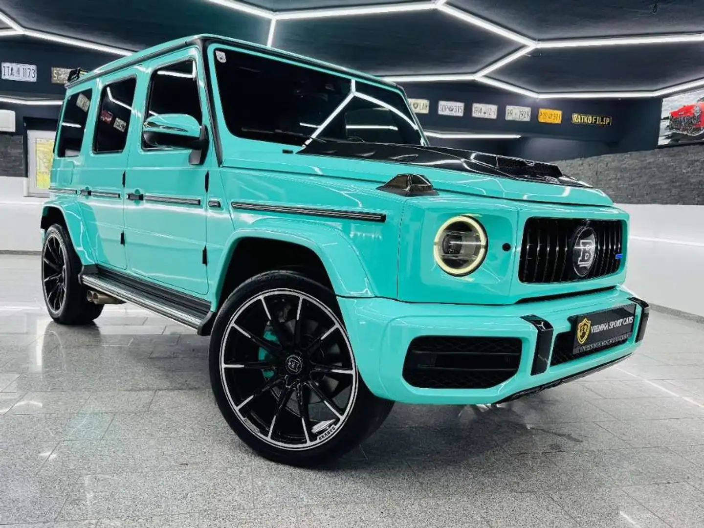 Mercedes-Benz G 500 4MATIC Aut.*Tiffany-Brabus-Carbon-Bodykit*Traum... Noir - 2