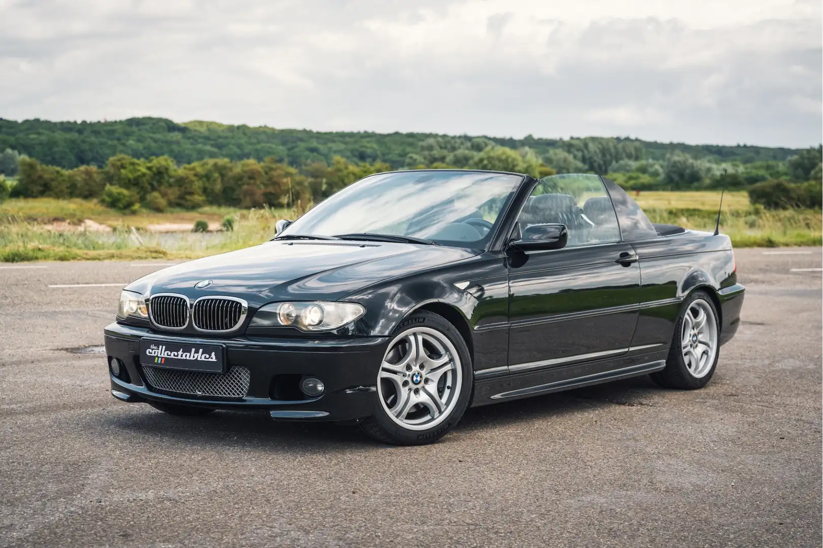 BMW 330 3-serie Cabrio 330Ci M-Sport Cabriolet Zwart - 1