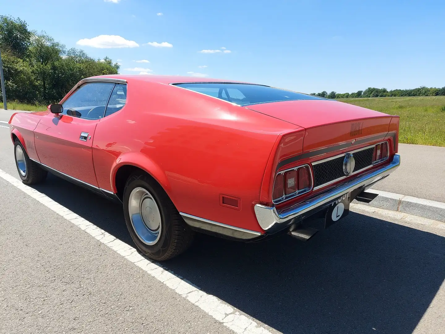Ford Mustang Mach 1 Rouge - 2
