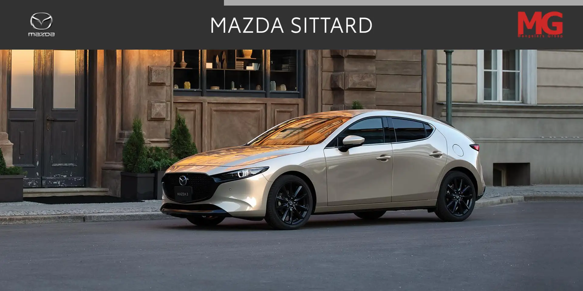 Mazda 3 2.0 e-SkyActiv-X M Hybrid 186 Homura met aero pakk Bruin - 1