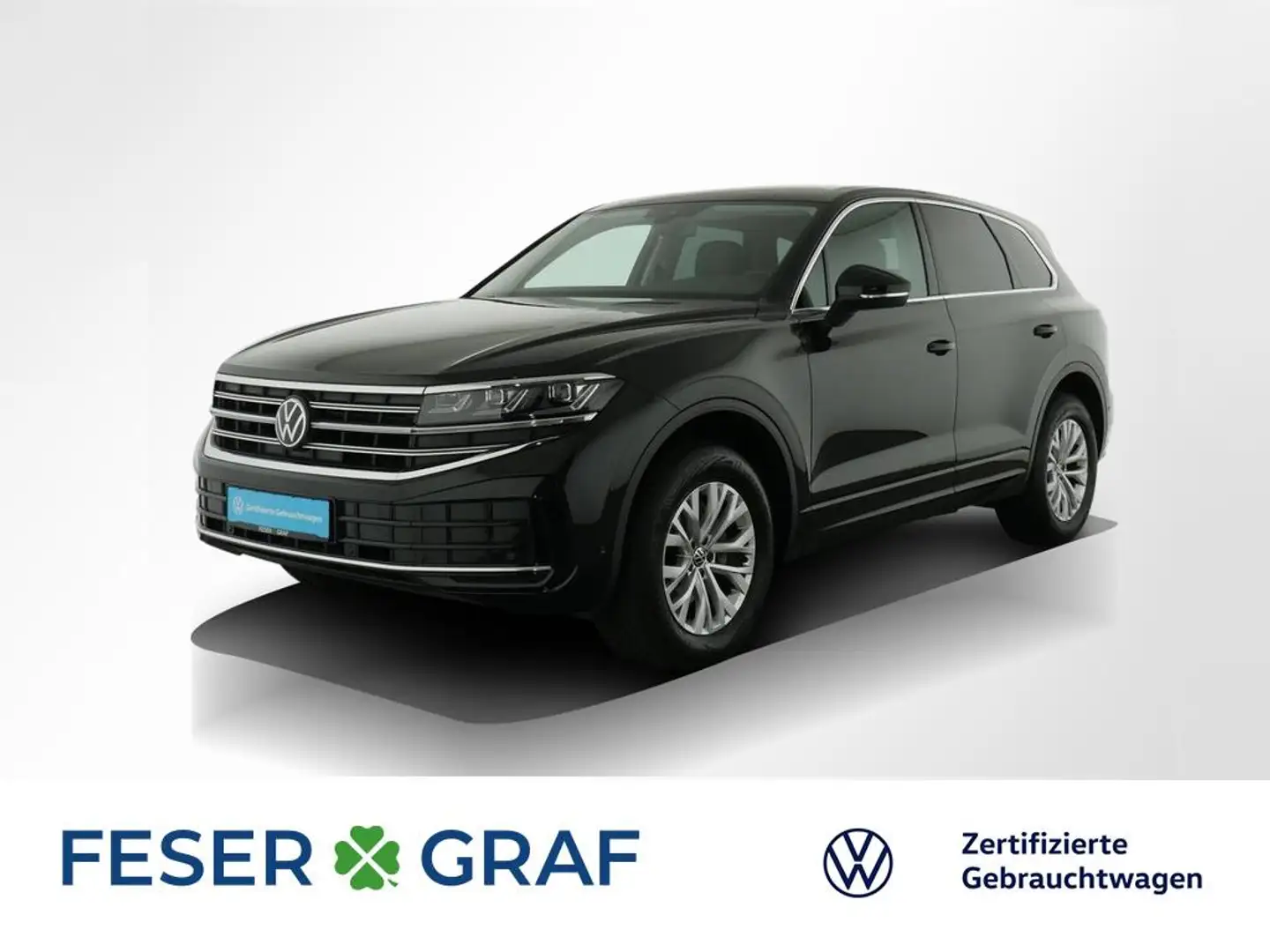 Volkswagen Touareg Elegance 3.0 TDI Navi LED Kamera Leder Schwarz - 1