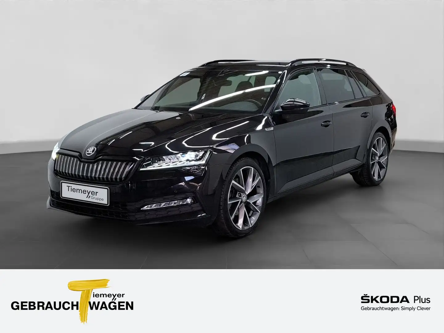 Skoda Superb Combi iV SPORTLINE LM19 AHK CANTON KAMERA Noir - 1