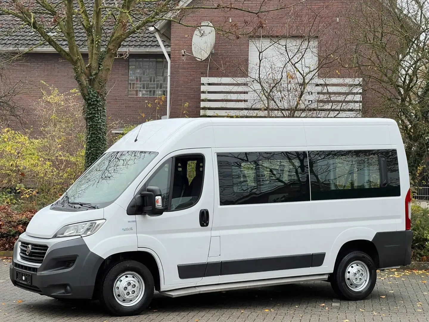 Fiat Ducato 3.0 Natural Power/CNG/Benzin 9 Sitze Pdc Weiß - 1