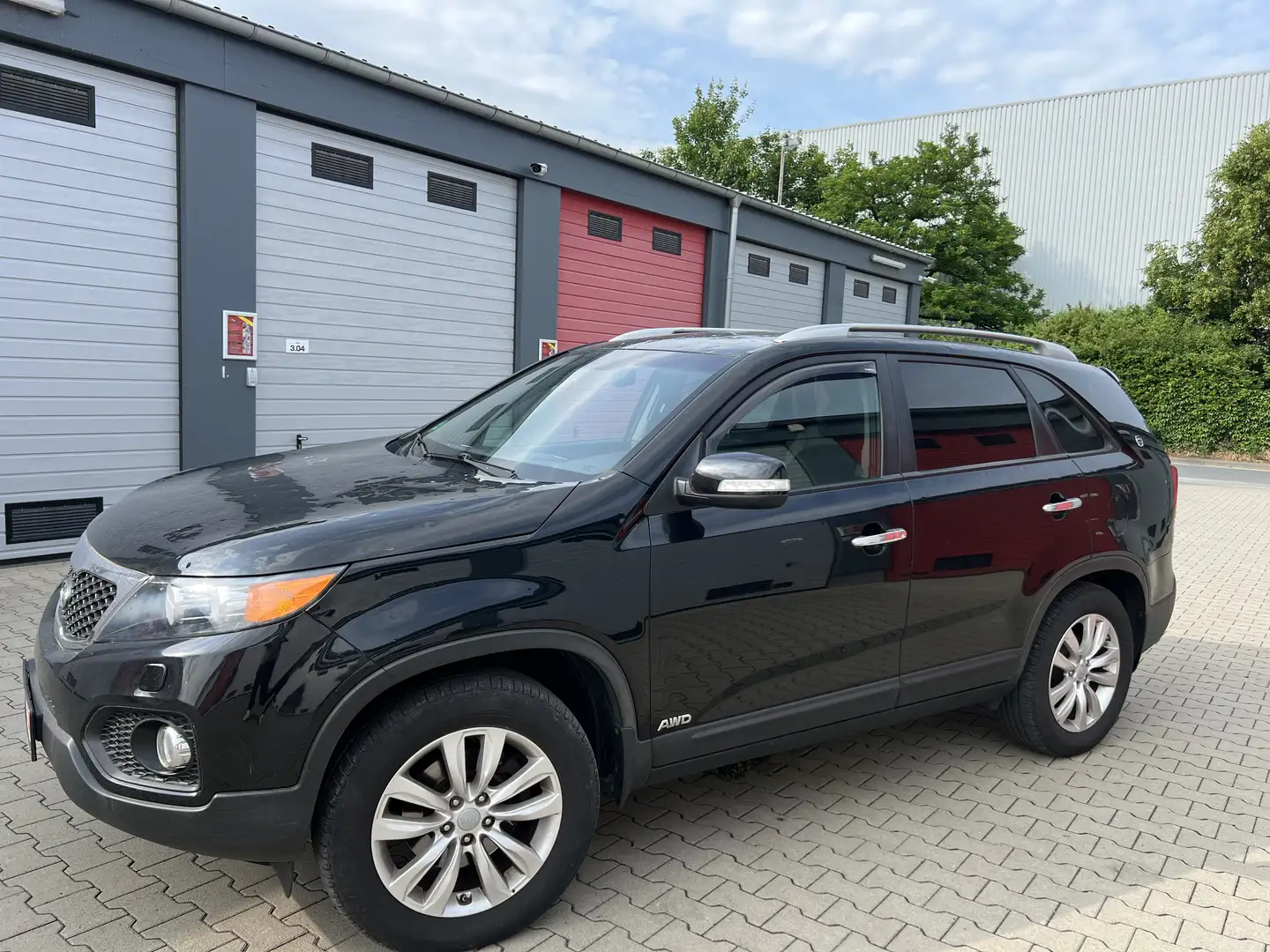 Kia Sorento Spirit 4WD/*Hagelschaden*/Navi/Kamera/Xenon/AHK Negru - 2