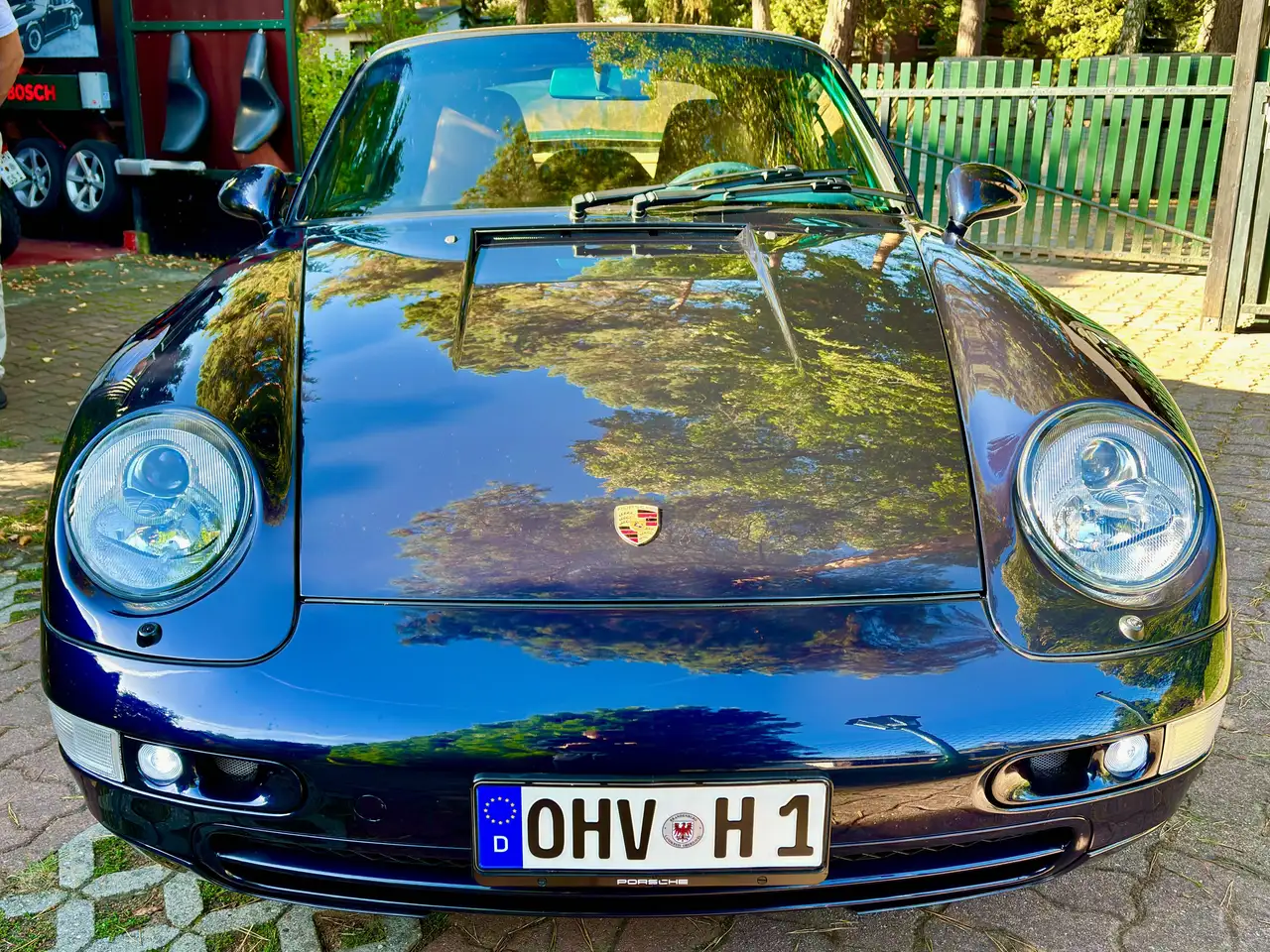 Porsche 993 911 Carrera Cabrio Nachtblau metallic *Liebhaberfahrzeug*, foto 3