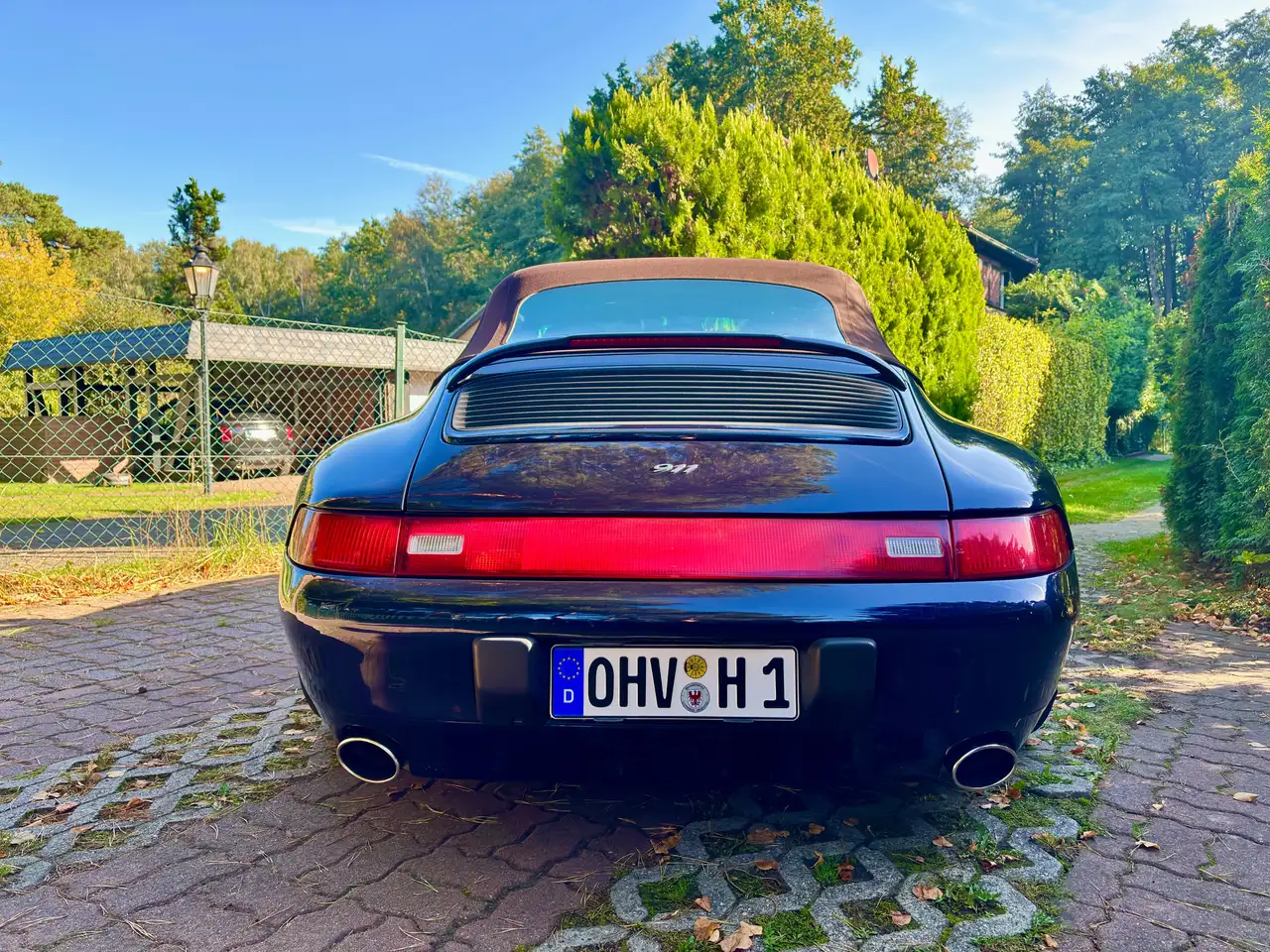 Porsche 993 911 Carrera Cabrio Nachtblau metallic *Liebhaberfahrzeug*, foto 5