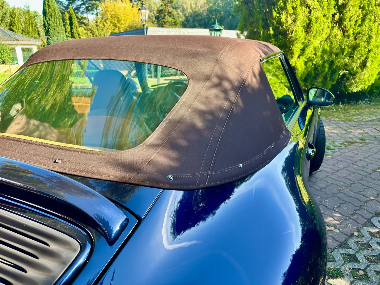 Porsche 993 911 Carrera Cabrio Nachtblau metallic *Liebhaberfahrzeug*, foto 6