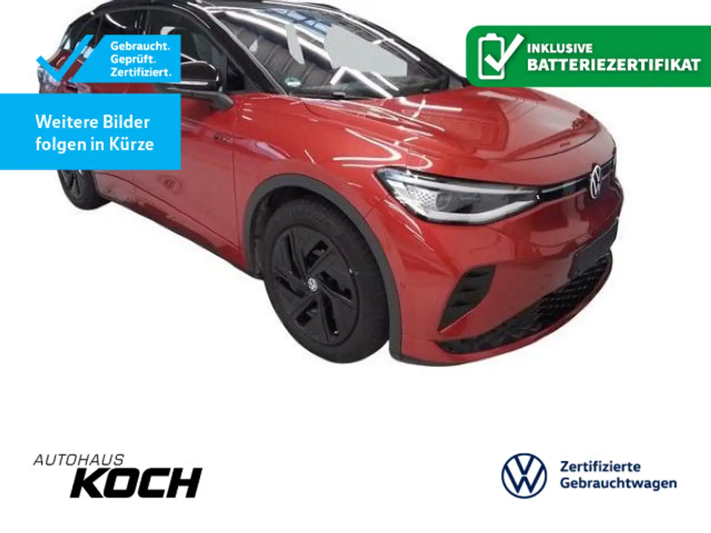 Volkswagen ID.4 GTX Pano LED Navi Soundsystem Rot - 1