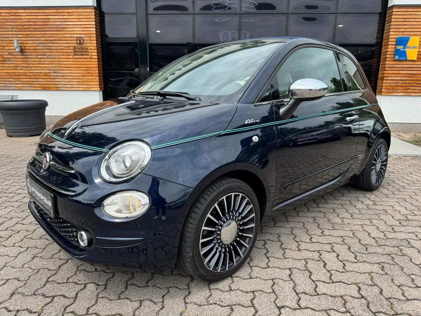 Fiat 500 Riva CABRIO/NAVI/BEATS/LIMITIERT NR 91/200 Blau - 2