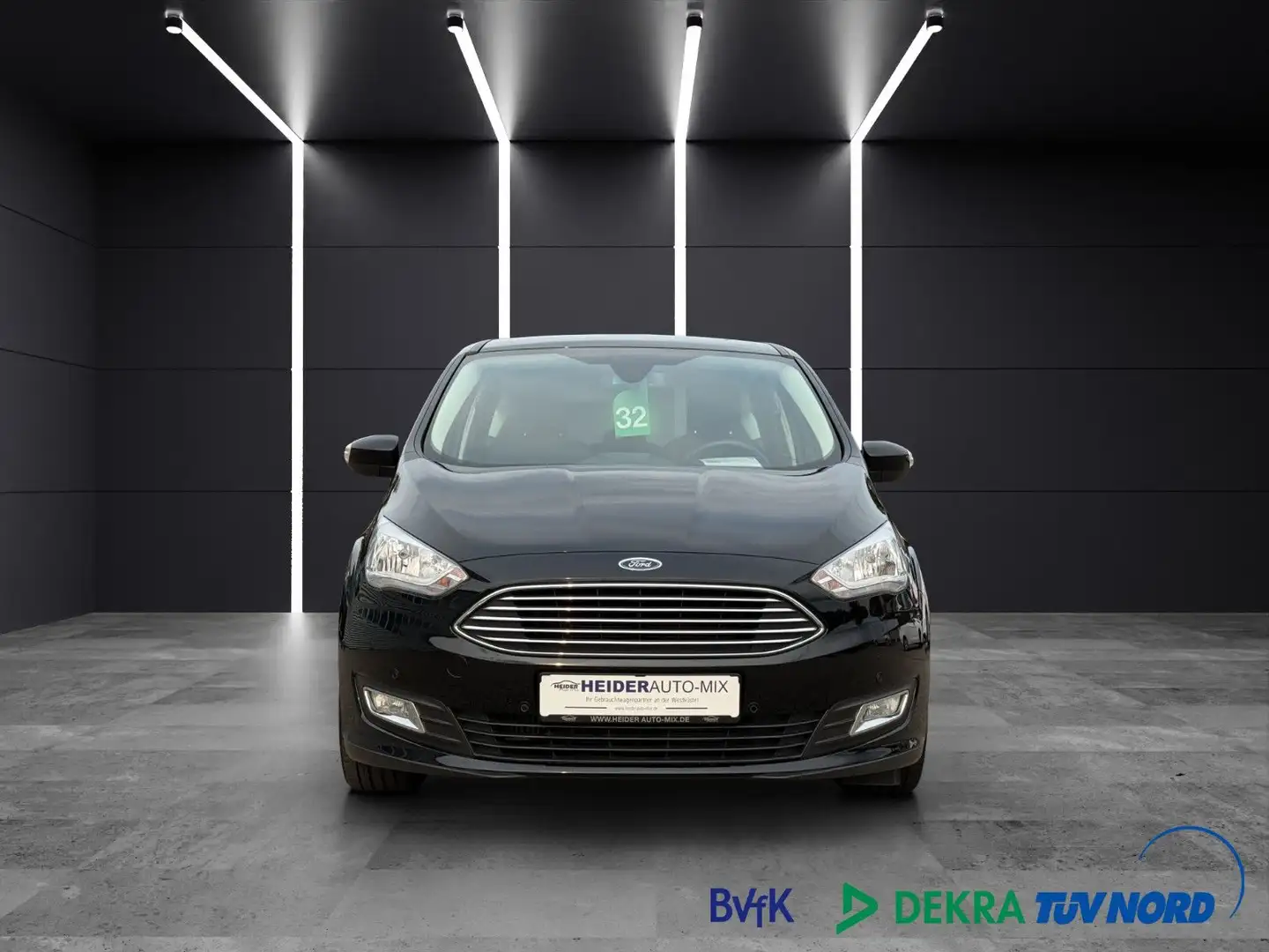 Ford C-Max Titanium NAVI|TEMPOMAT|KAMERA|PDC|AHK|STHZ Negro - 2