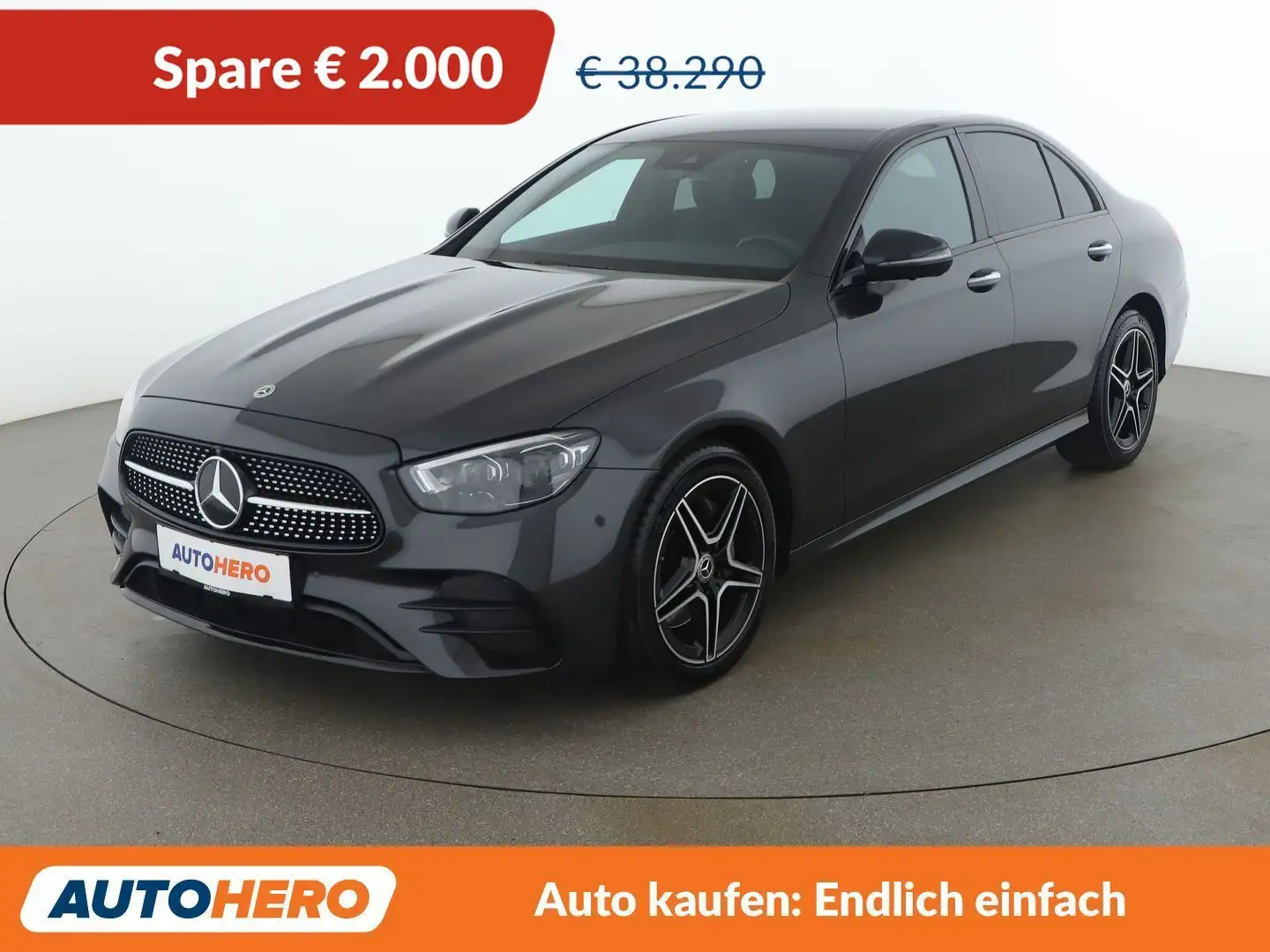 Mercedes-Benz E 220 E 220 d 4Matic AMG Line Grau - 1