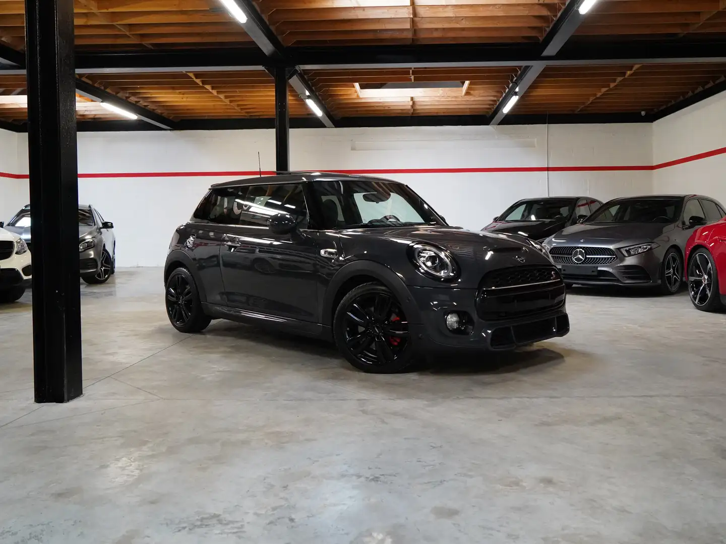 MINI Cooper S 2.0AS JCW PACKAGE Gris - 1