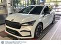 Skoda Enyaq iV 80x Sportline Panoramadach Kamera AHK Weiß - thumbnail 1